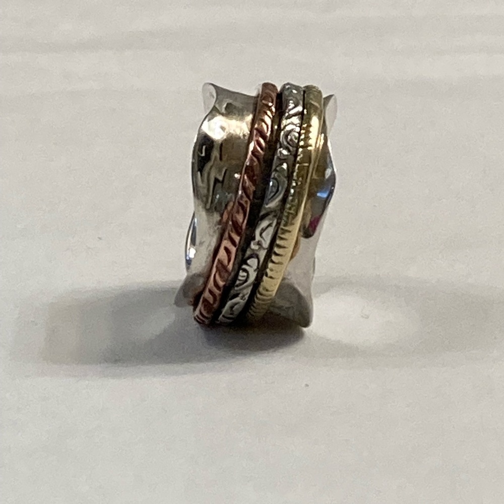 Sterling Silver Spinner Ring